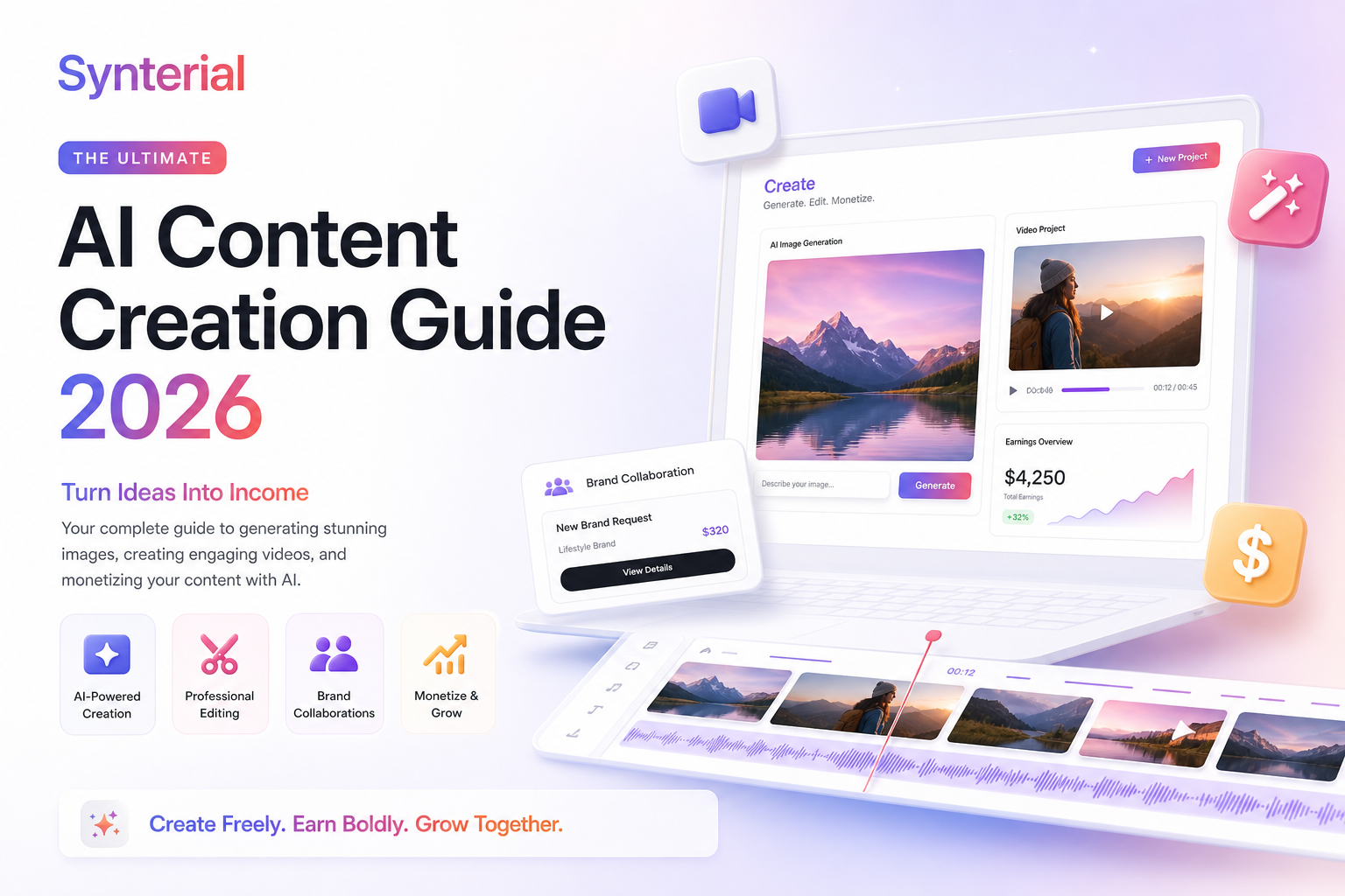AI Content Creation Guide 2026 Turn Ideas Into Income With AI Tools