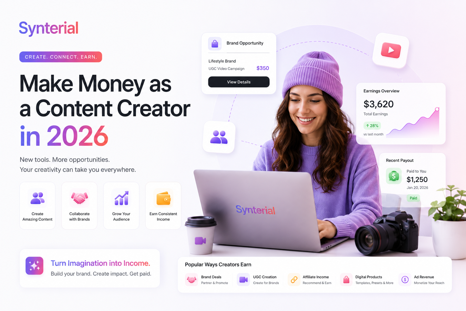 How to Make Money as a Content Creator in 2026 Turn Content Into Income