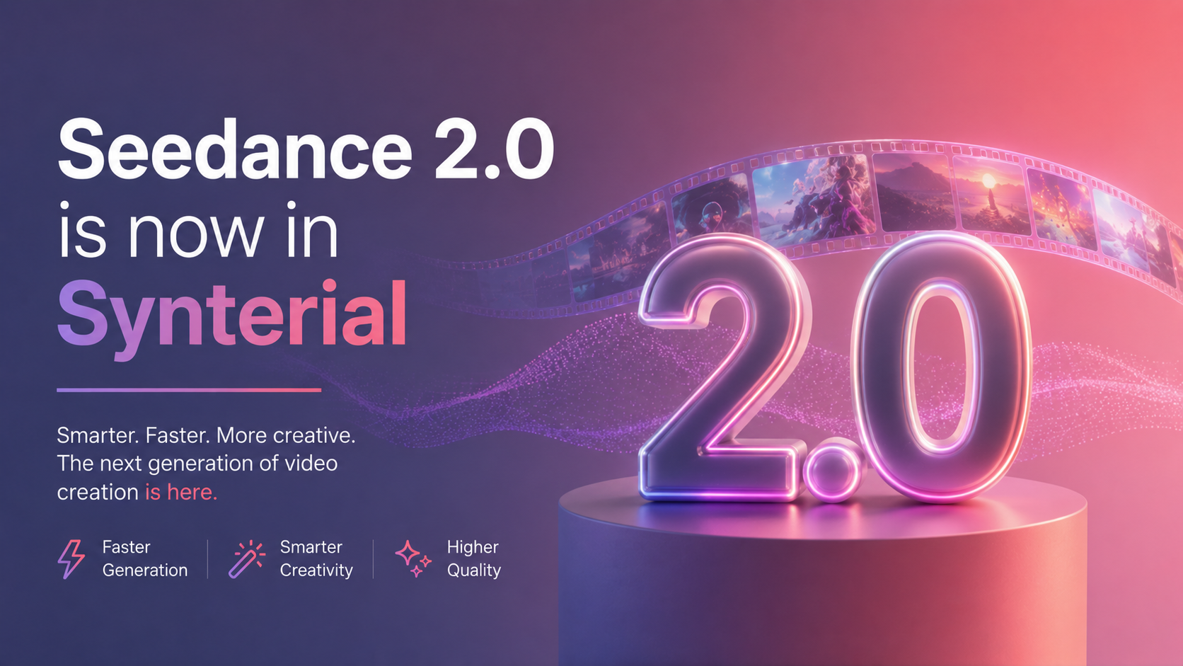 Seedance 2.0 Is Now on Synterial A New Standard for AI Video Creation