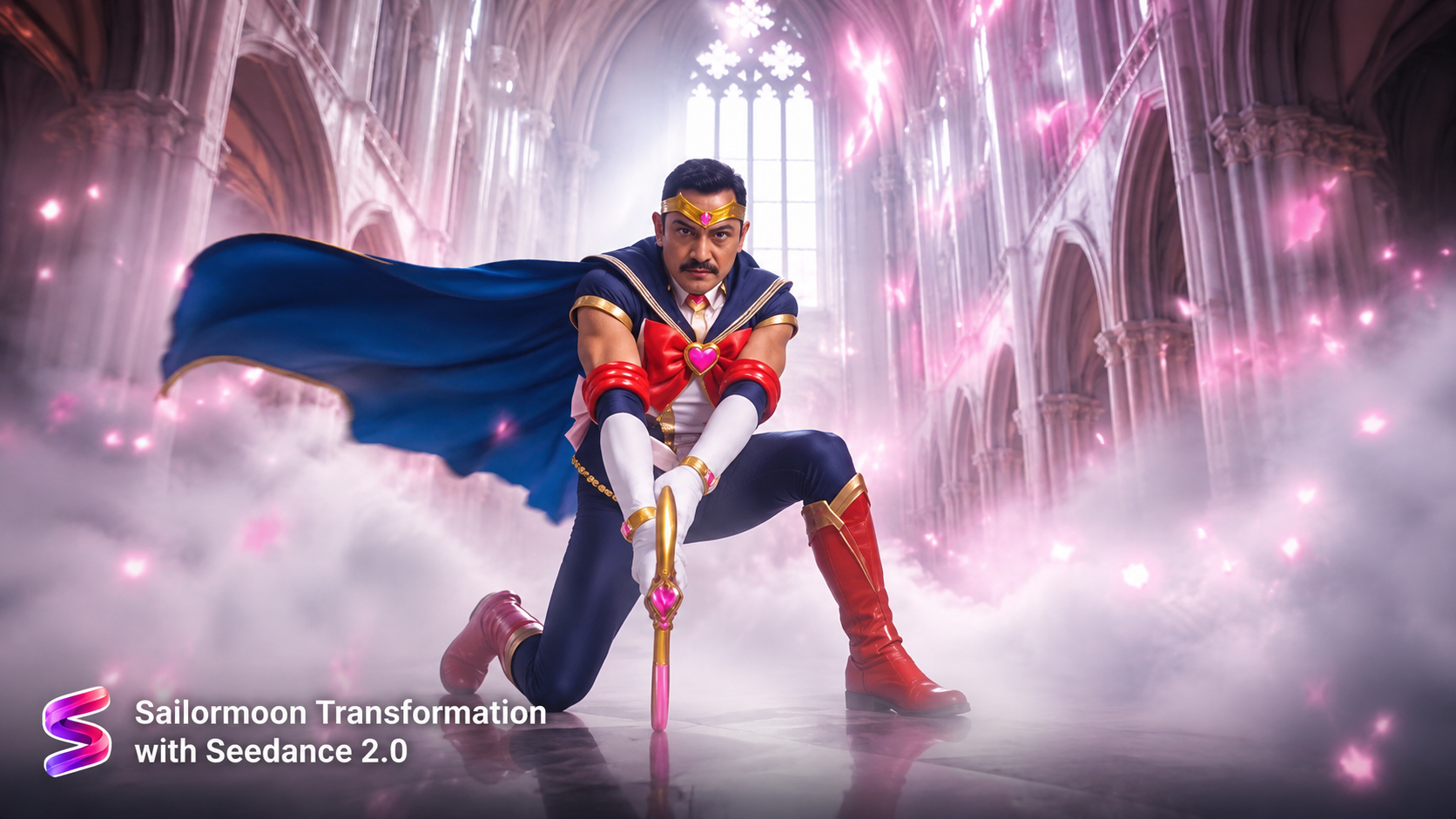 Seedance2.0 sailormoon transformation tutorial