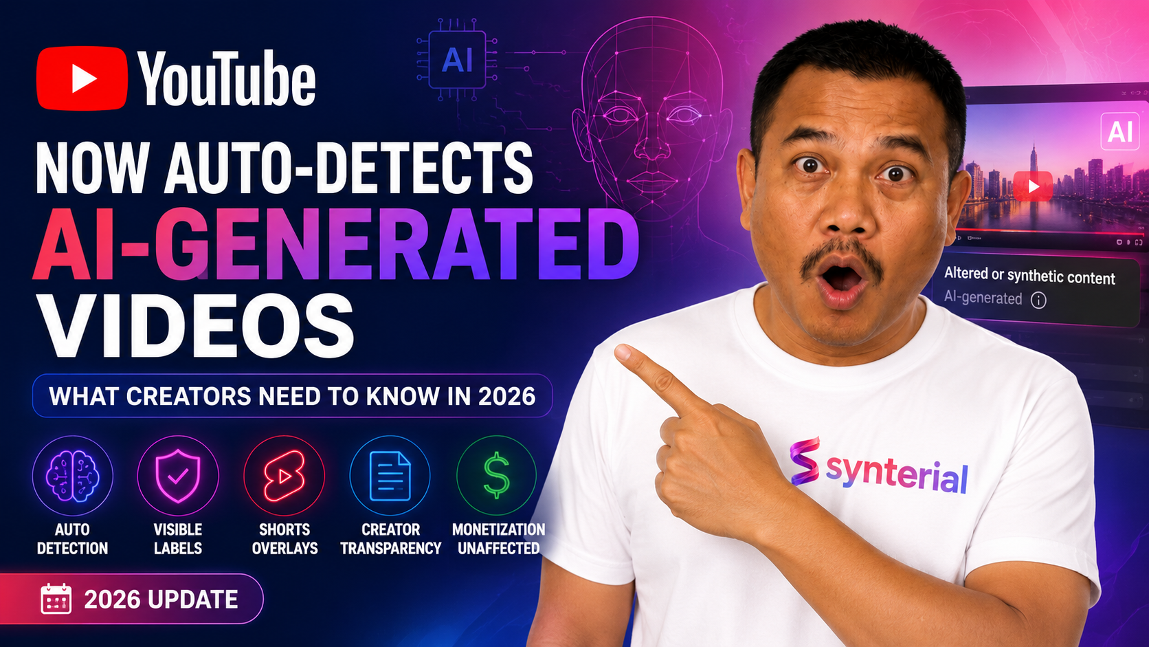 YouTube Now Auto-Detects AI-Generated Videos: What Creators Need To Know in 2026