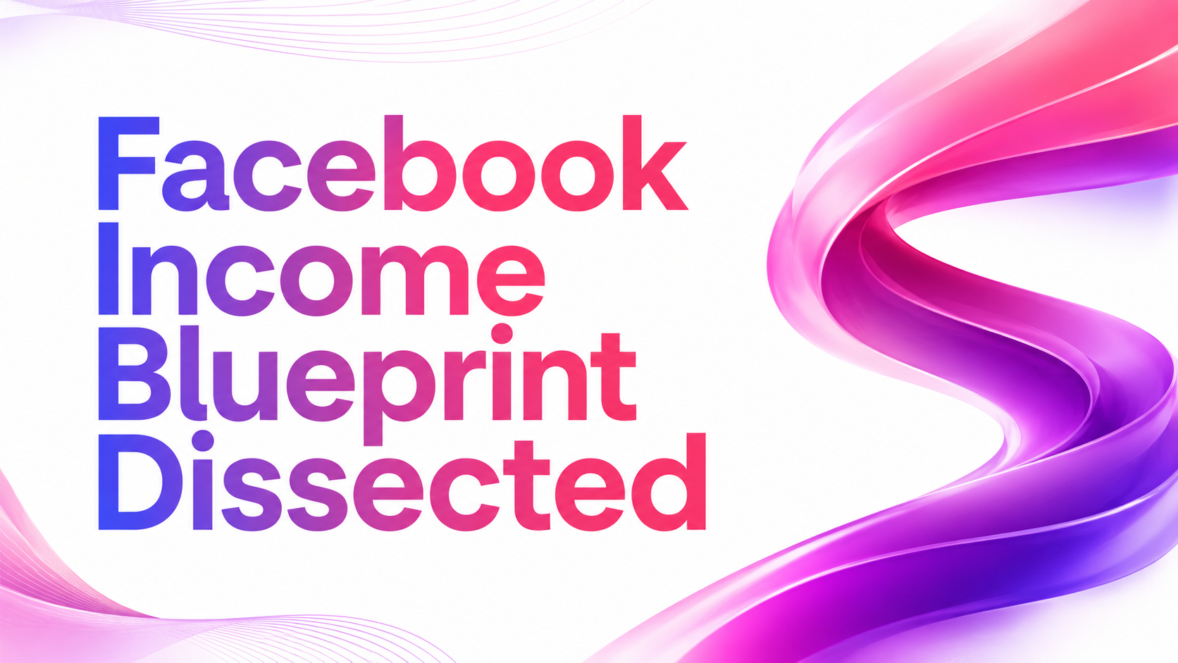 How to make money from facebook? official Synterial Originals film cover