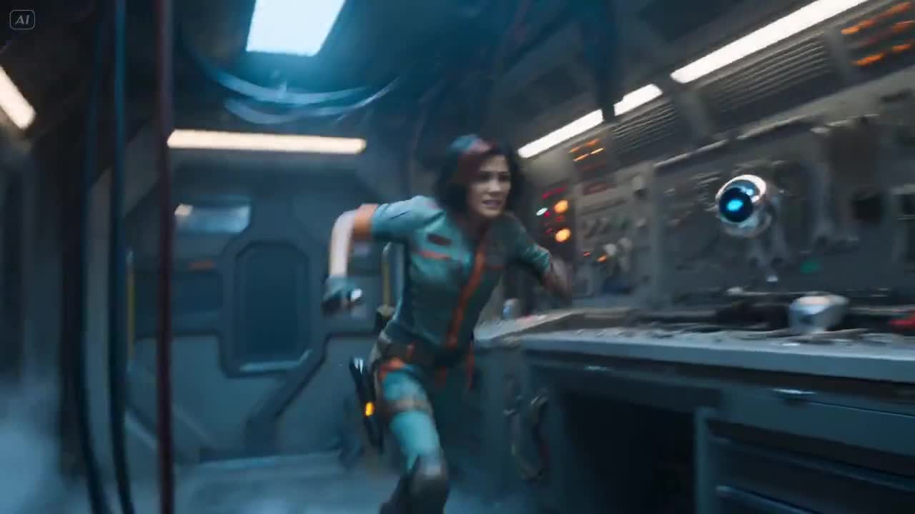 Seedance 2.0 Prompt: Sci-Fi Mechanic vs. Mischievous Robot Video