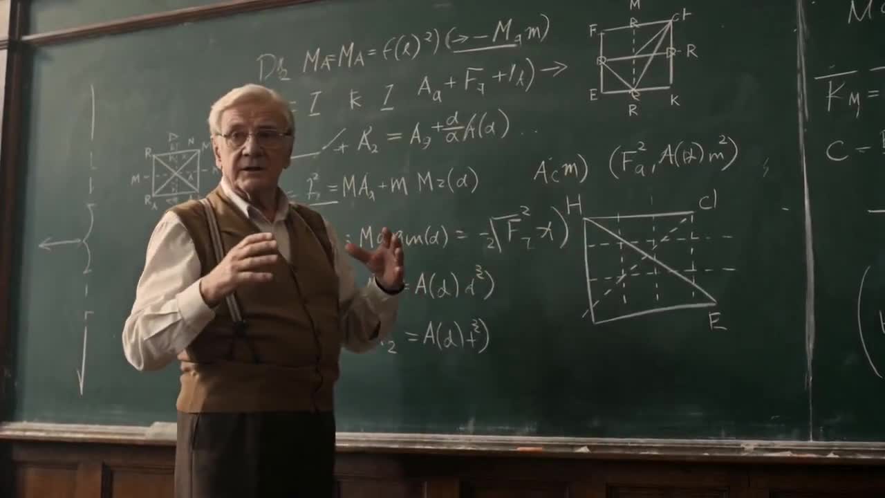 1970s Academic Drama: Lecture Hall Scene - Seedance 2.0 Prompt