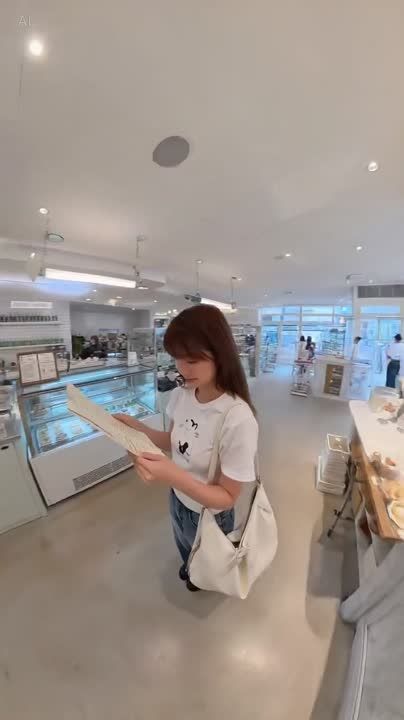 Seedance 2.0 Prompt: 360-Degree Dessert Shop Selfie Video