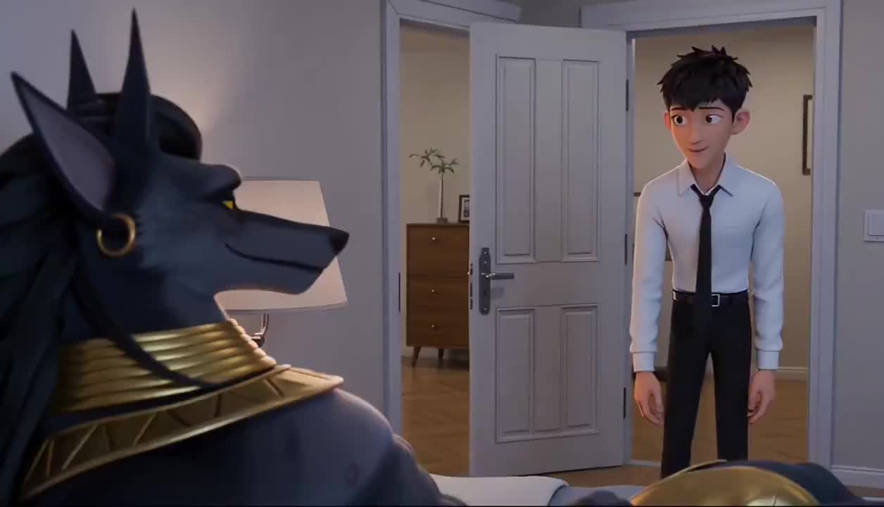 3D Animation: Anubis Tickle Story - Seedance 2.0 Prompt