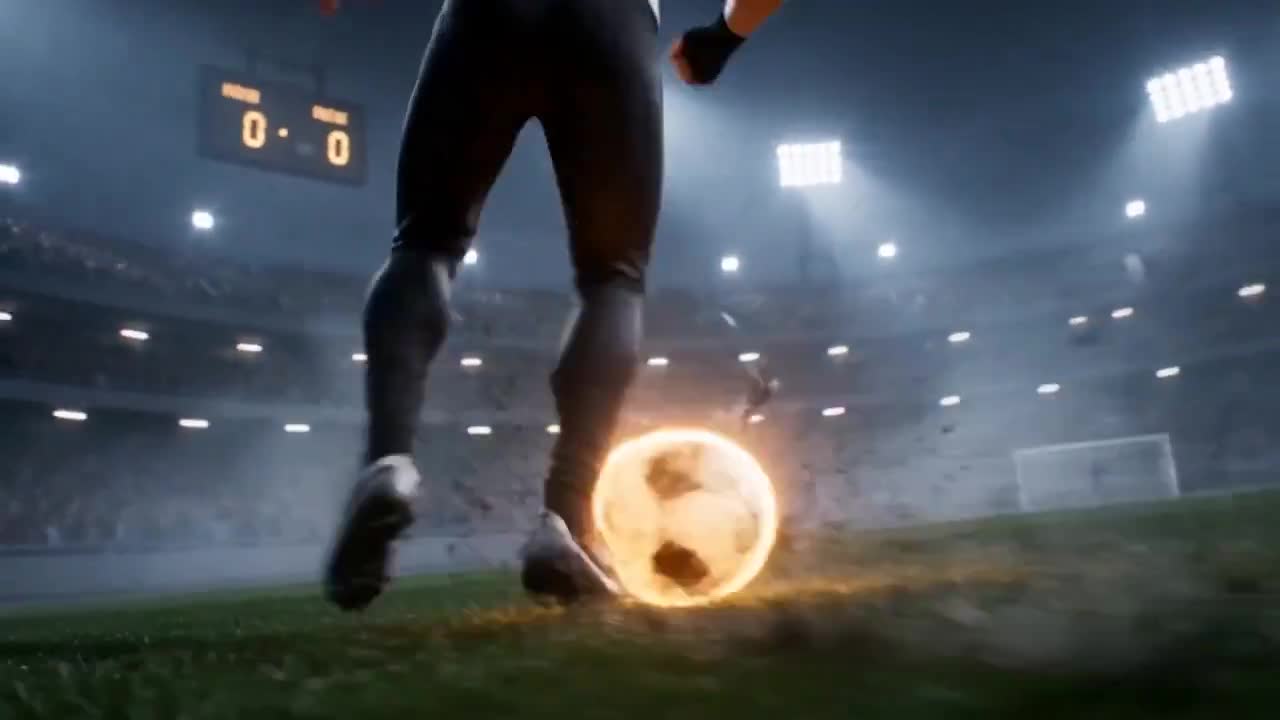 Seedance 2.0 Prompt: Kung Fu Soccer Cinematic Animation