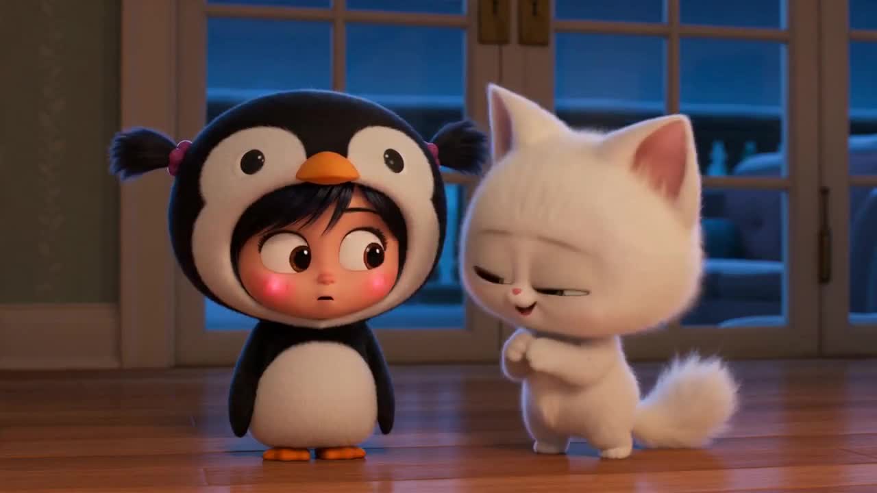 Seedance 2.0 Prompt: Cute 3D Chibi Interaction with Glowing Heart