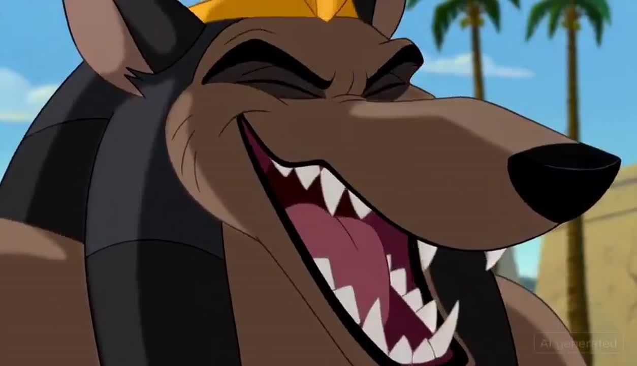 Seedance 2.0 Prompt: Anubis Animated in 90s Disney Style