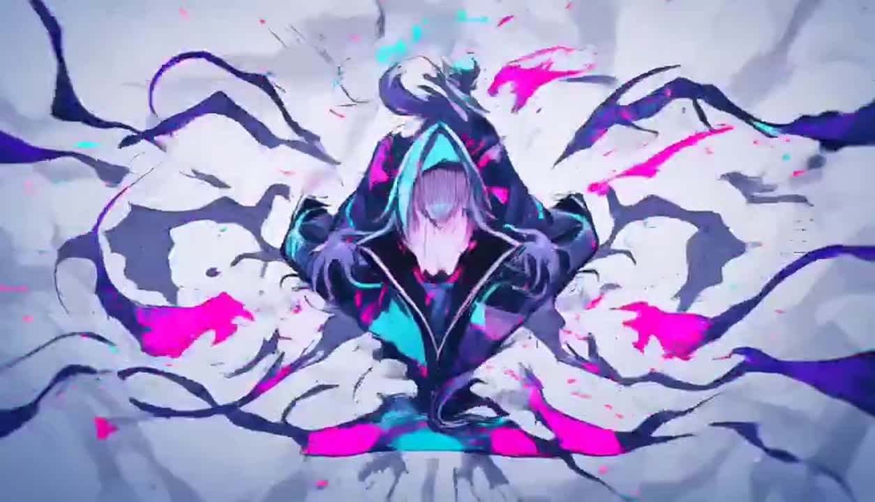 Seedance 2.0 Prompt: Abstract Glitch Art Animation