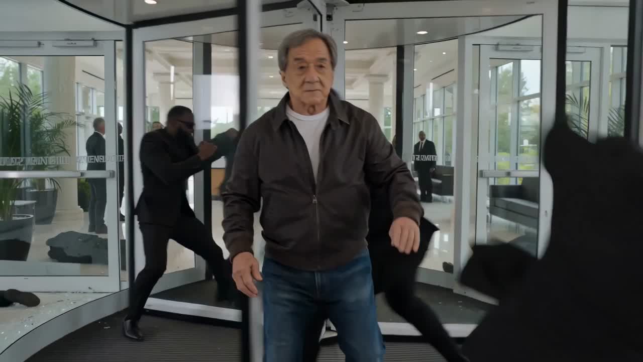 Seedance 2.0 Prompt: Action Comedy Elderly Martial Arts Master