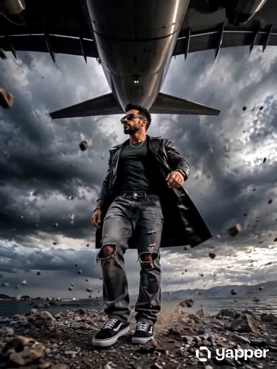 Seedance 2.0 Prompt: Action Movie Airplane Flyover Scene