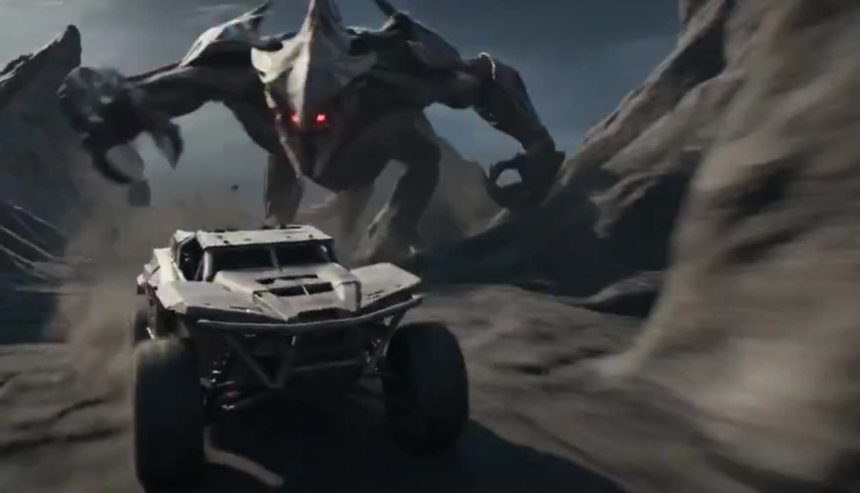 Seedance 2.0 Prompt: Alien Terrain Military Buggy Chase