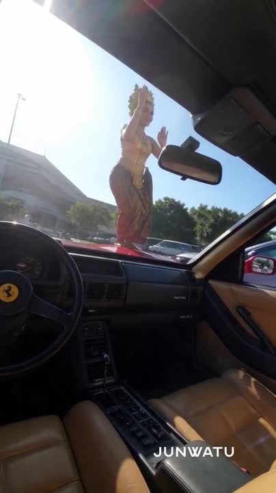 Seedance 2.0 Prompt: Amateur 80s Ferrari Javanese Dance Video