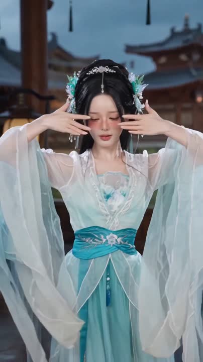 Seedance 2.0 Prompt: Ancient Chinese Costume Change Video (TikTok Style)