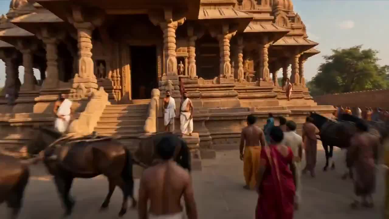 Seedance 2.0 Prompt: Cinematic FPV through Ancient Indian Kingdom