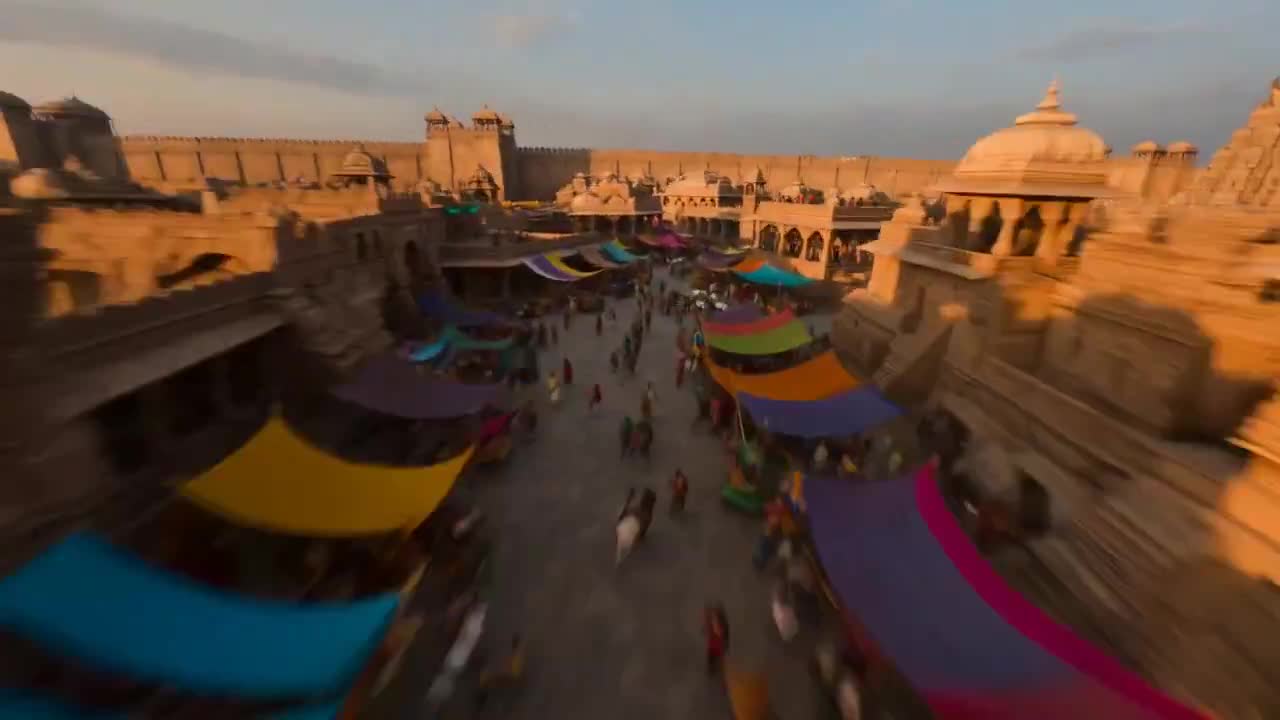 Ancient Indian Kingdom FPV - Seedance 2.0 Prompt