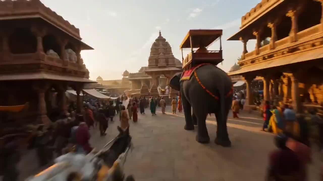 Seedance 2.0 Prompt: Cinematic FPV Tour of Ancient Surasena Kingdom