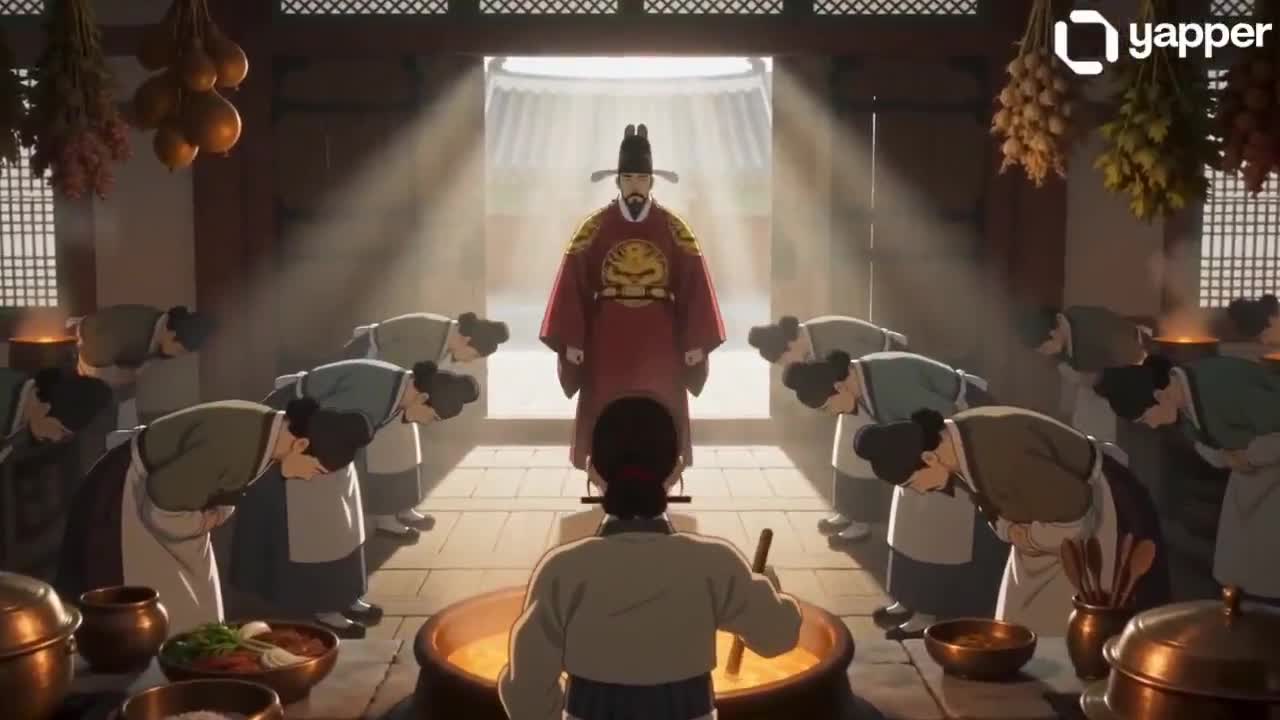 Seedance 2.0 Prompt: Anime Joseon Palace Drama Scene