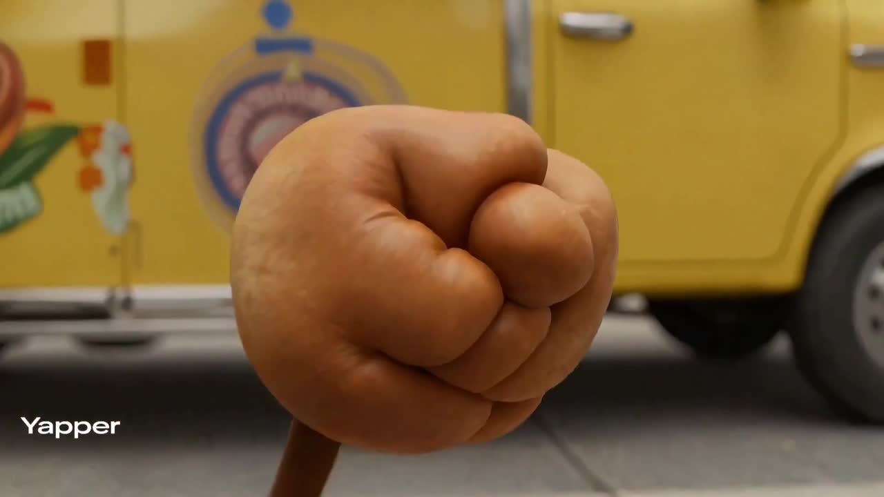 Seedance 2.0 Prompt: Animated Burger vs. Pizza Street Fight