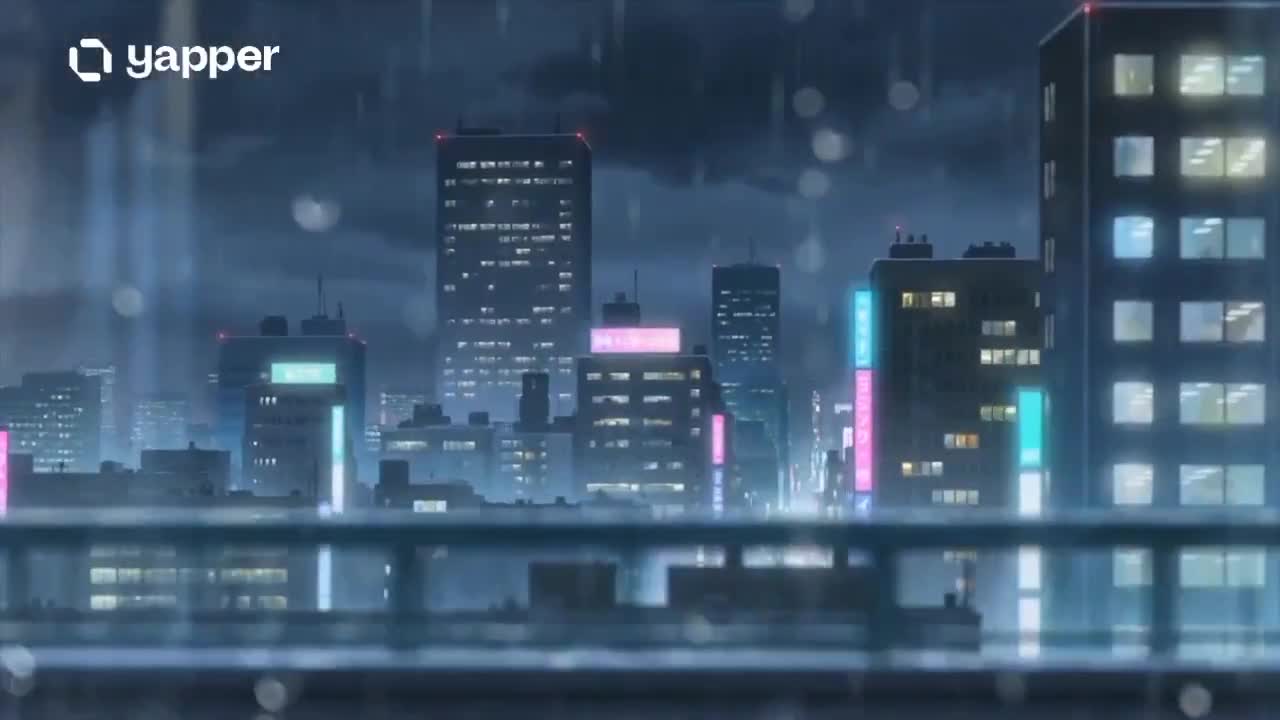 Seedance 2.0 Prompt: Anime Girl on Rainy Night Train