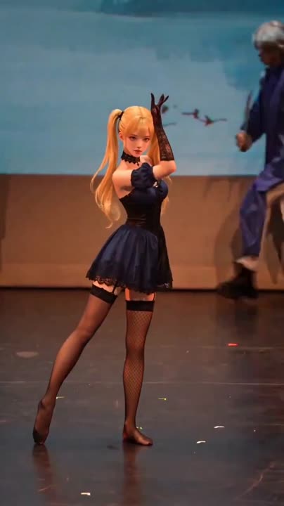 Seedance 2.0 Prompt: Anime Girl Stage Dance (Motion Capture)