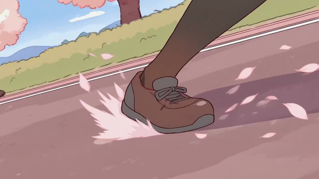 Seedance 2.0 Prompt: Anime Girl Running with Bread Parody
