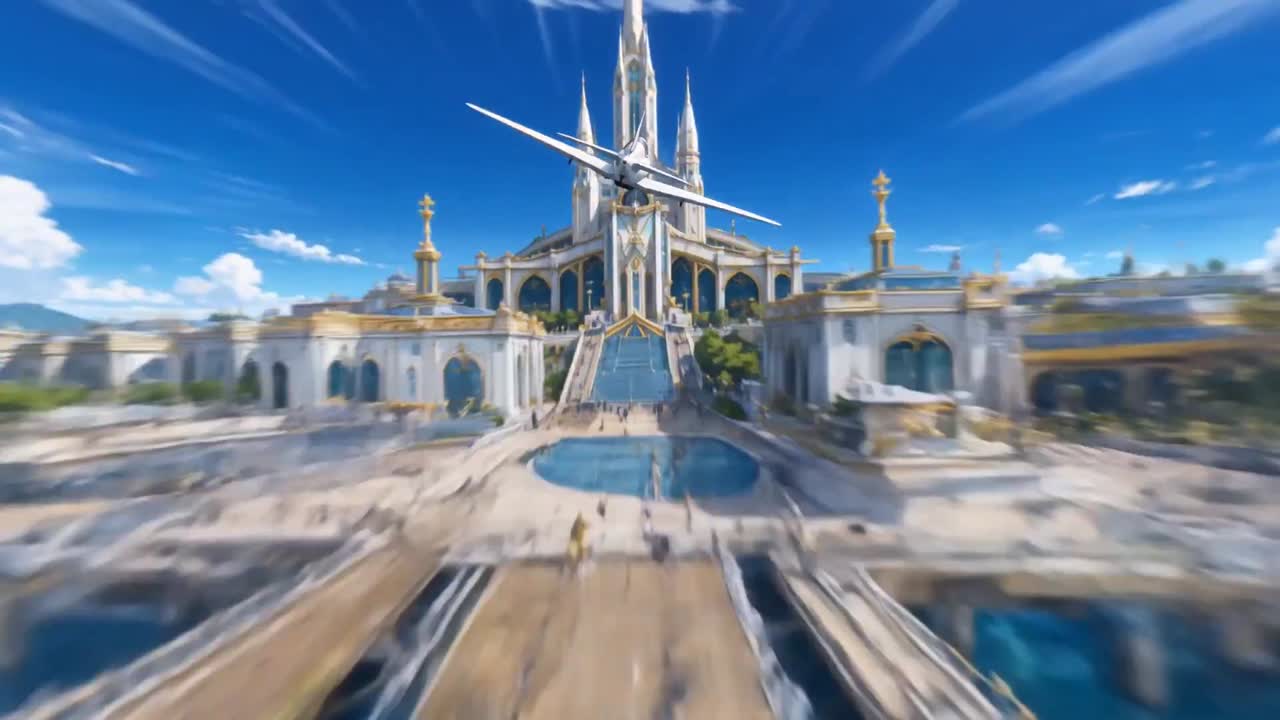 Seedance 2.0 Prompt: Anime First-Person Pilot Flight