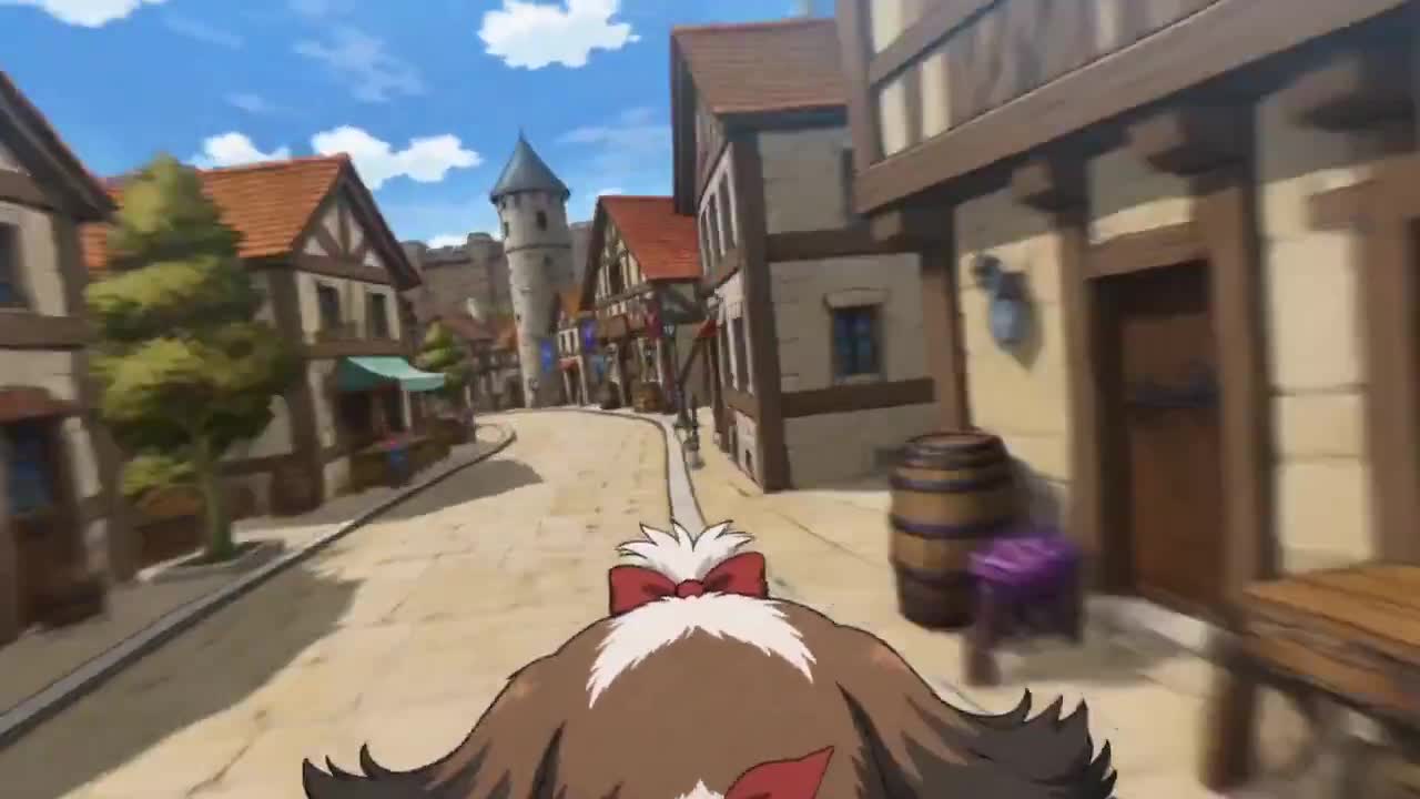 Seedance 2.0 Prompt: Anime Town Navigation Video