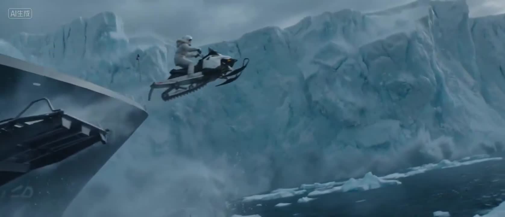 Seedance 2.0 Prompt: Arctic Glacier Escape Video