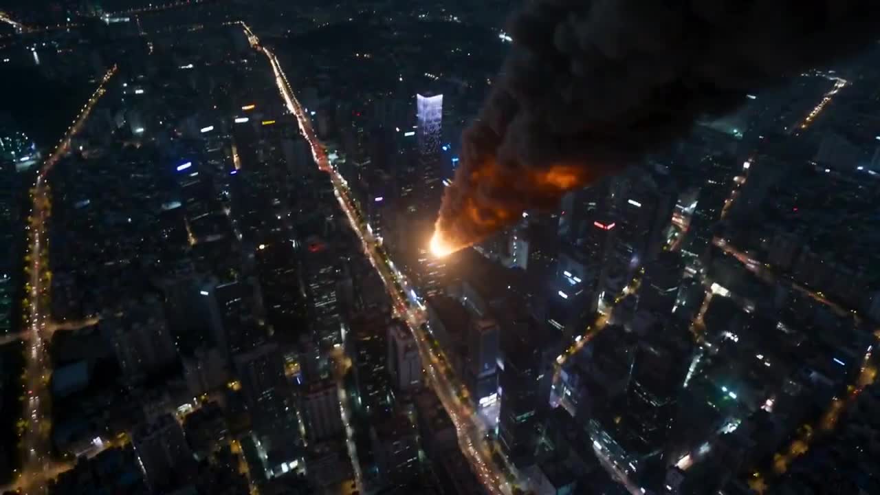 Seedance 2.0 Prompt: Asteroid Impact Disaster Scene