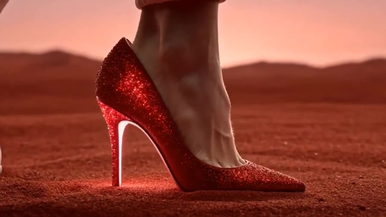 Seedance 2.0 Prompt: Astronaut Martian High Heels Ad