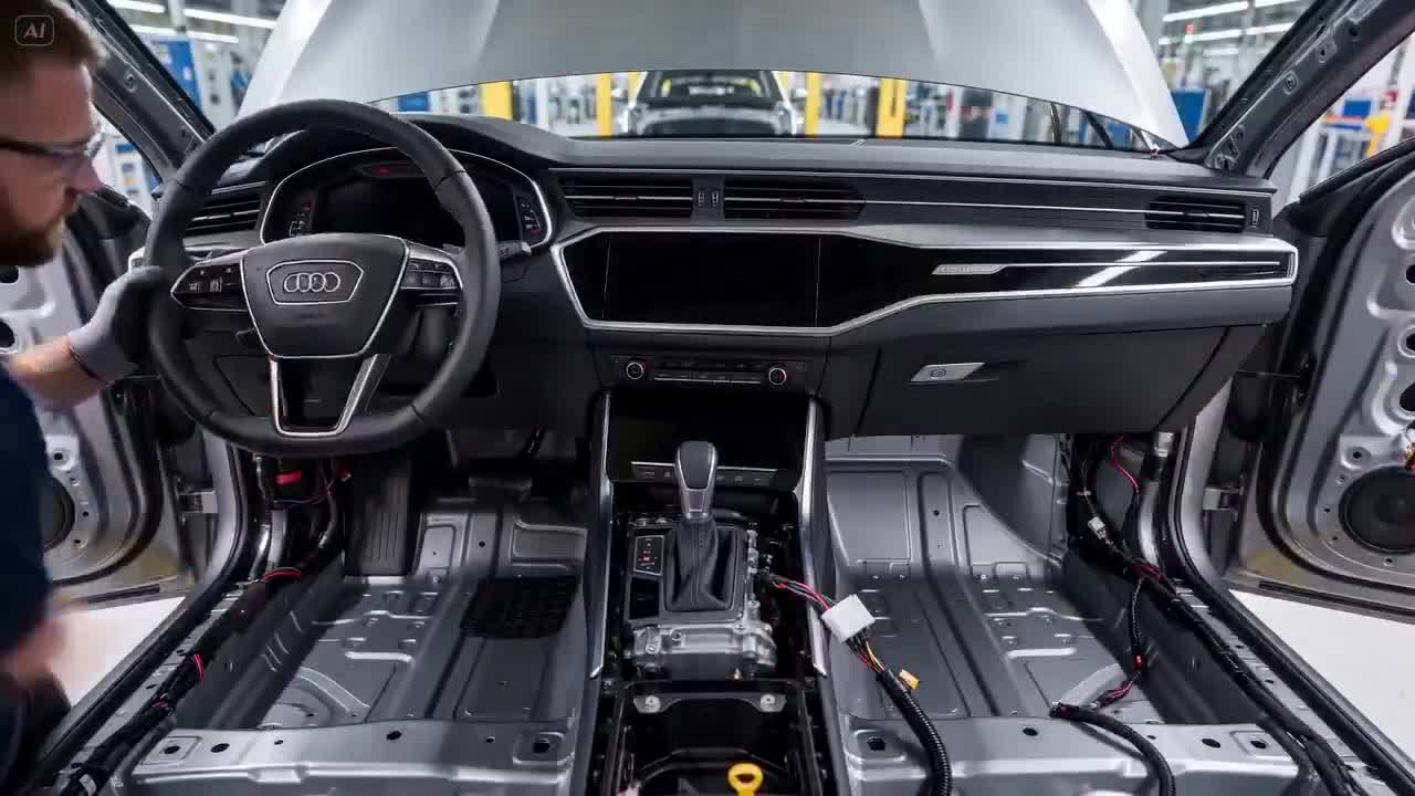 Seedance 2.0 Prompt: Ultra-realistic Automobile Assembly Timelapse