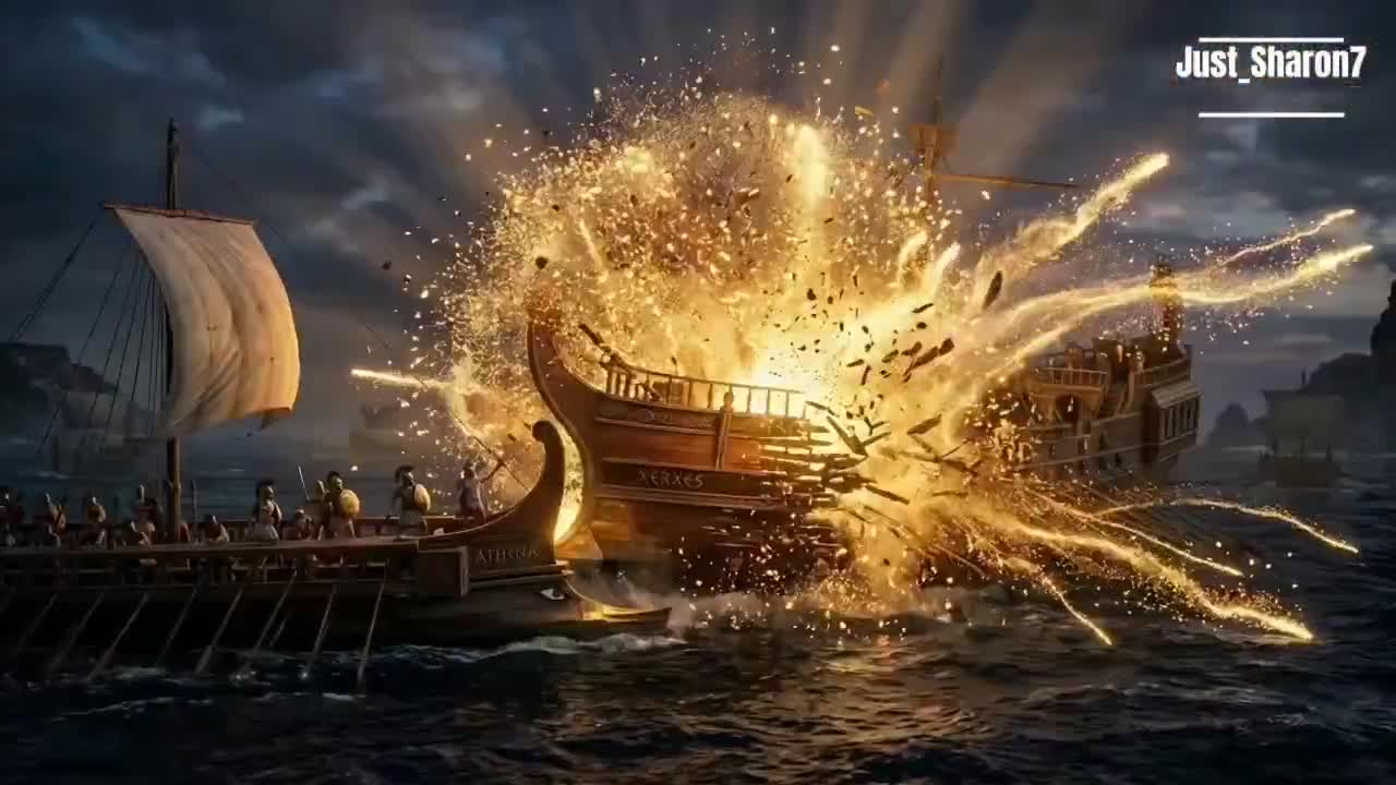 Seedance 2.0 Prompt: Surreal Battle of Salamis Cinematic