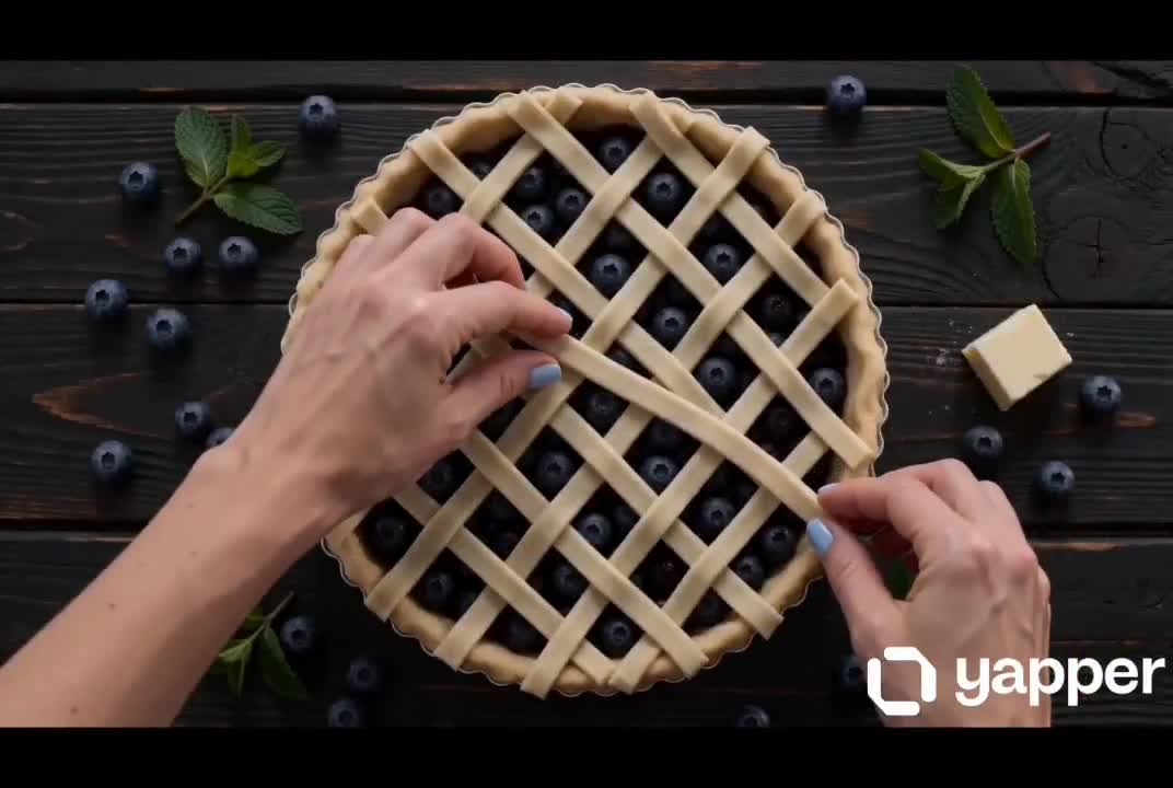 Blueberry Pie Baking Storyboard - Seedance 2.0 Prompt