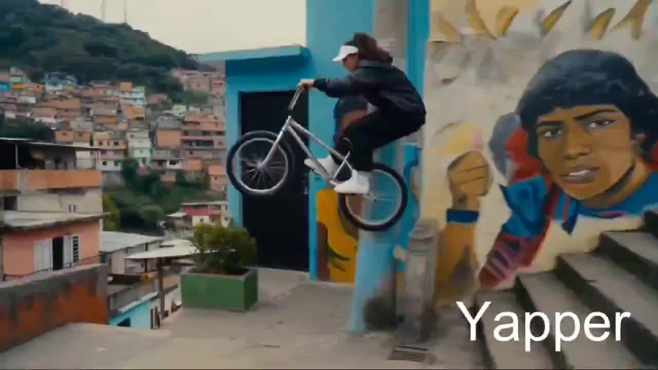 BMX Rider in a Favela - Seedance 2.0 Prompt
