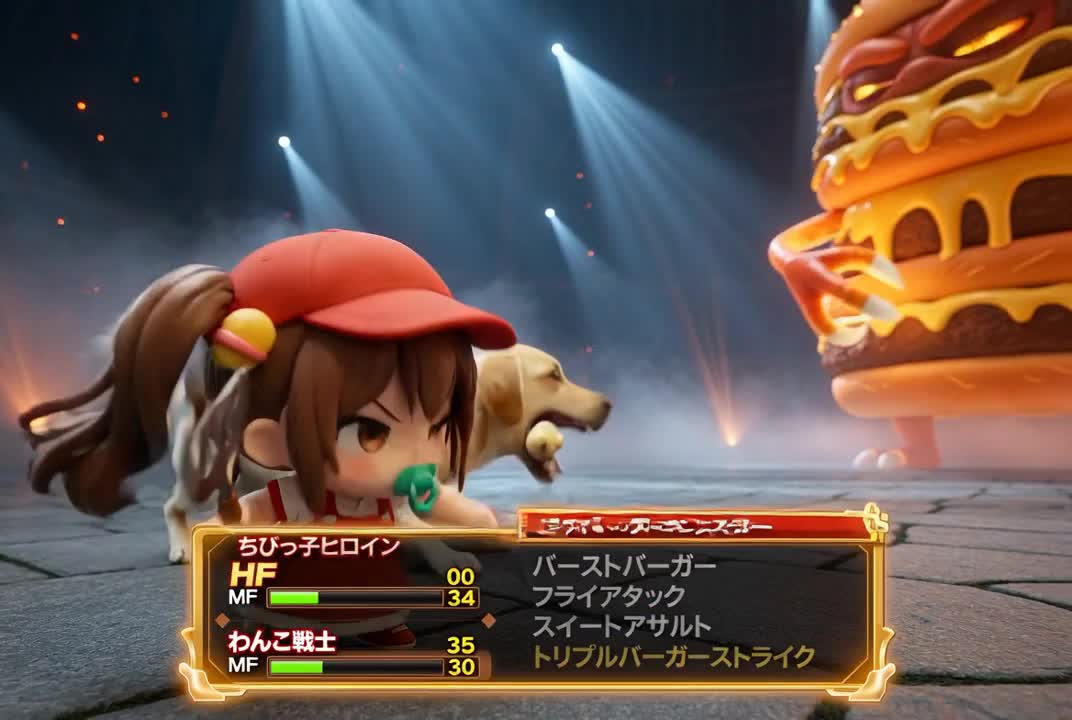 Seedance 2.0 Prompt: Epic RPG Boss Battle Animation with UI