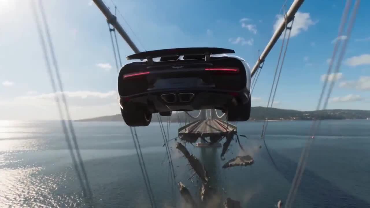 Seedance 2.0 Prompt: Bridge Collapse Action Sequence