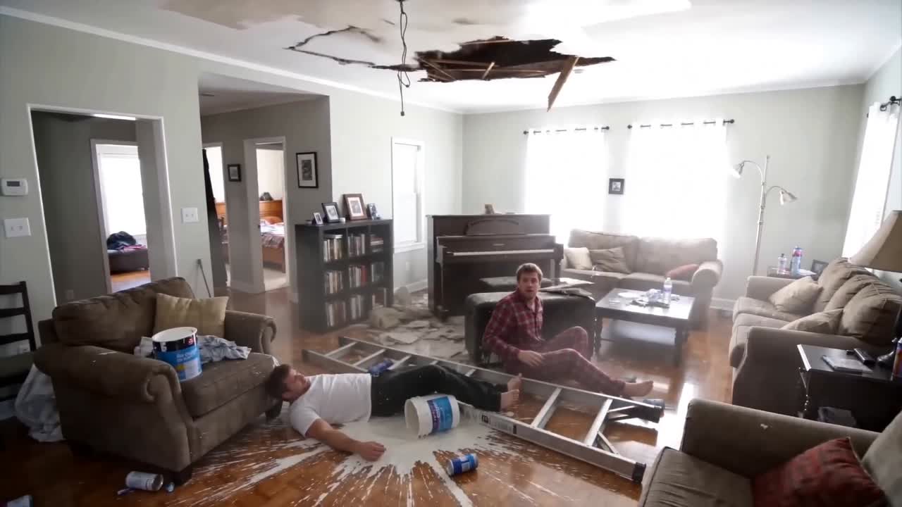 Seedance 2.0 Prompt: Chaos in Found Footage Living Room