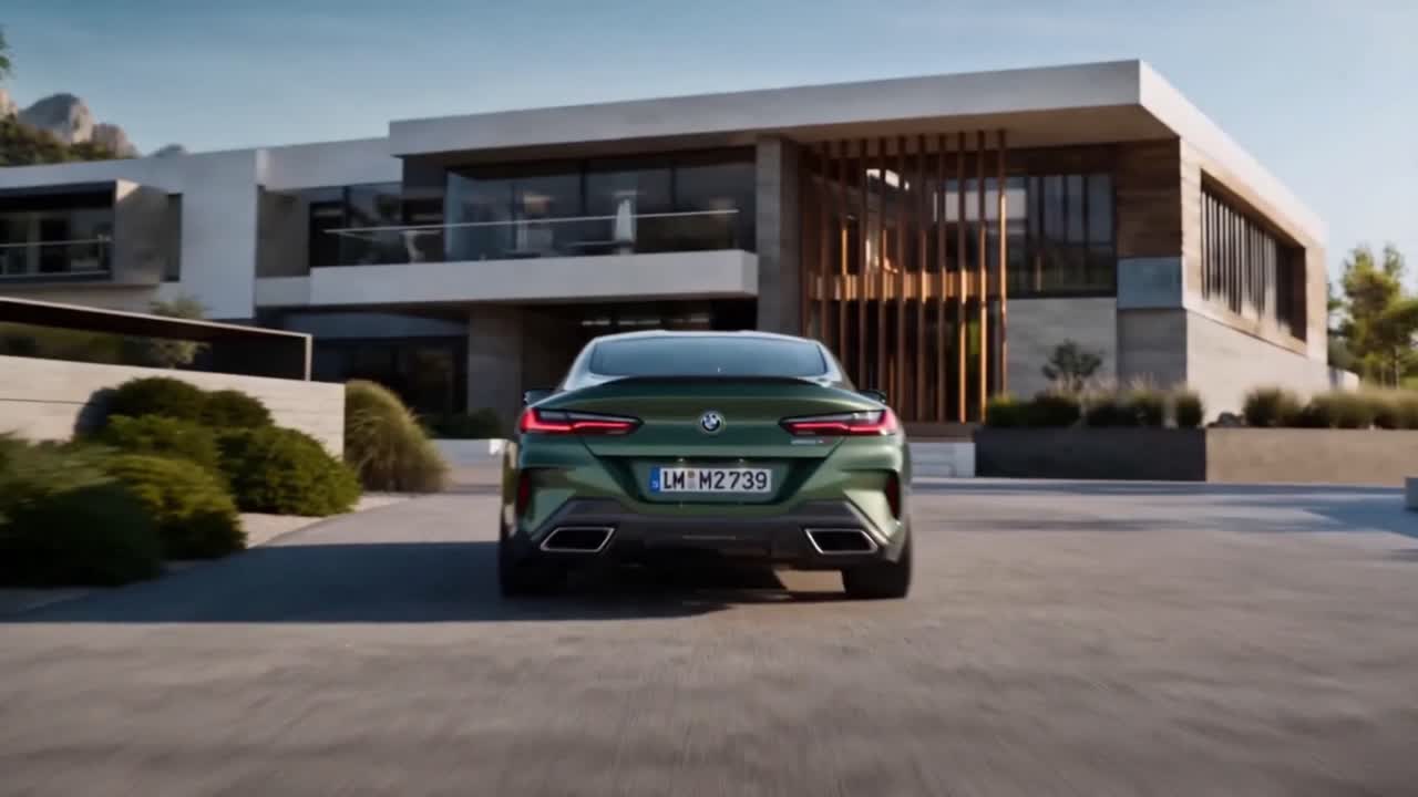 Seedance 2.0 Prompt: Cinematic BMW 8 Series Ad