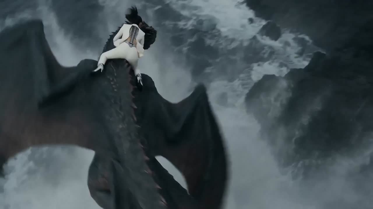 Seedance 2.0 Prompt: Cinematic Cliff Dive & Dragon Ride