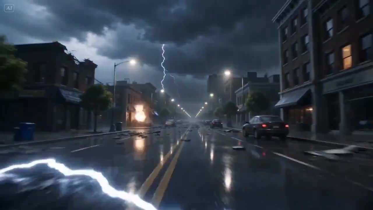 Seedance 2.0 Prompt: Cinematic Electrical Storm Video