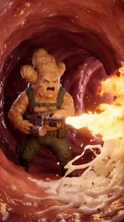 Seedance 2.0 Prompt: Cinematic Food & Character 3D Video