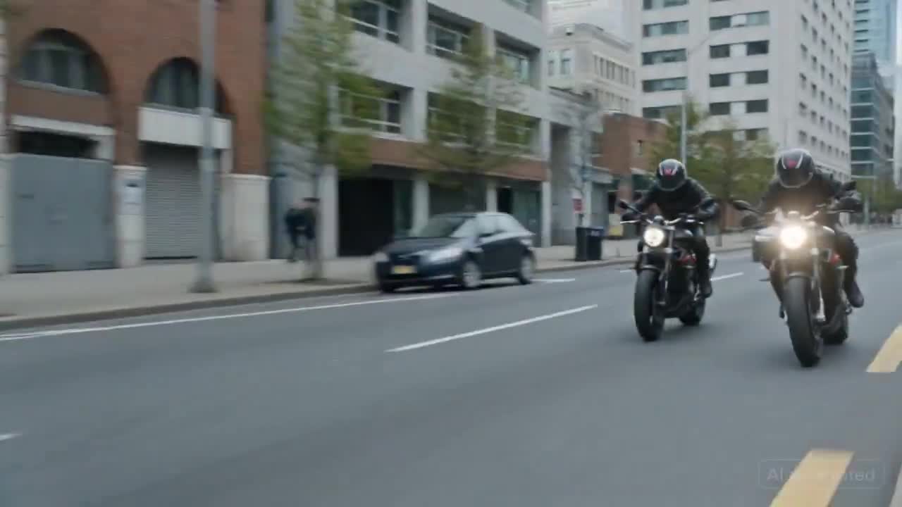 Seedance 2.0 Prompt: Cinematic Motorcycle Chase Video