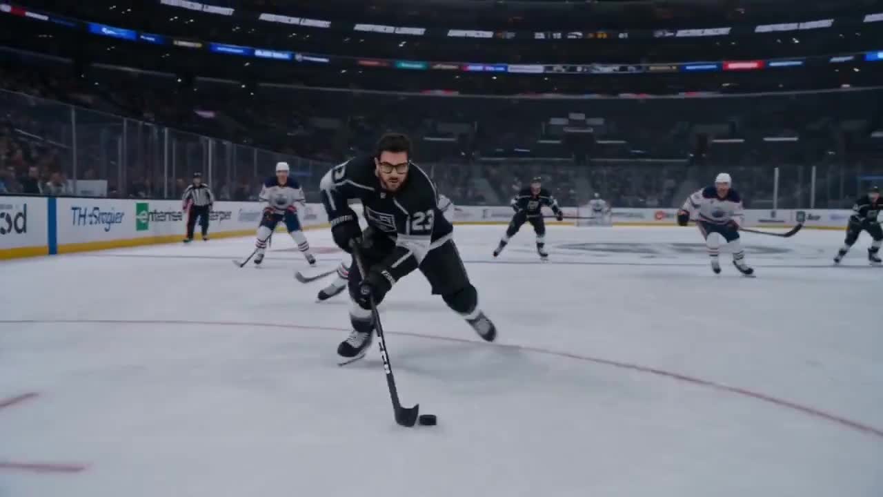 Seedance 2.0 Prompt: Cinematic NHL Hockey Sequence Video