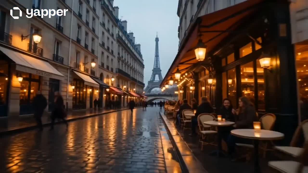 Seedance 2.0 Prompt: Cinematic Paris Eiffel Tower Travel Film