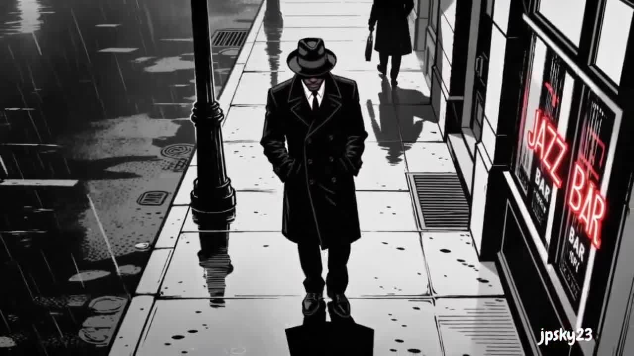 Seedance 2.0 Prompt: Cinematic Rainy Sidewalk Meeting