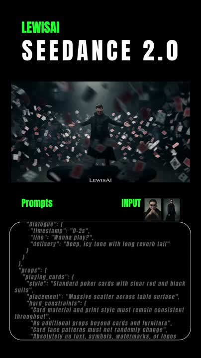 Seedance 2.0 Prompt: Cinematic Realism Video Generation