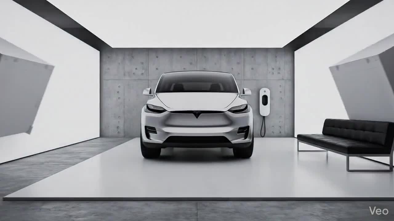 Seedance 2.0 Prompt: Tesla Cybertruck Showroom Reveal Video