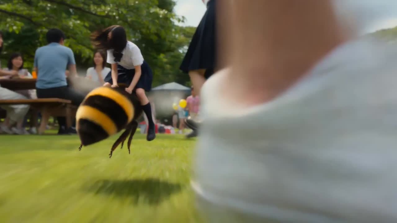 Seedance 2.0 Prompt: Cinematic Schoolgirl Action Scene